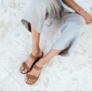 St Agni Leather Lowe sandals